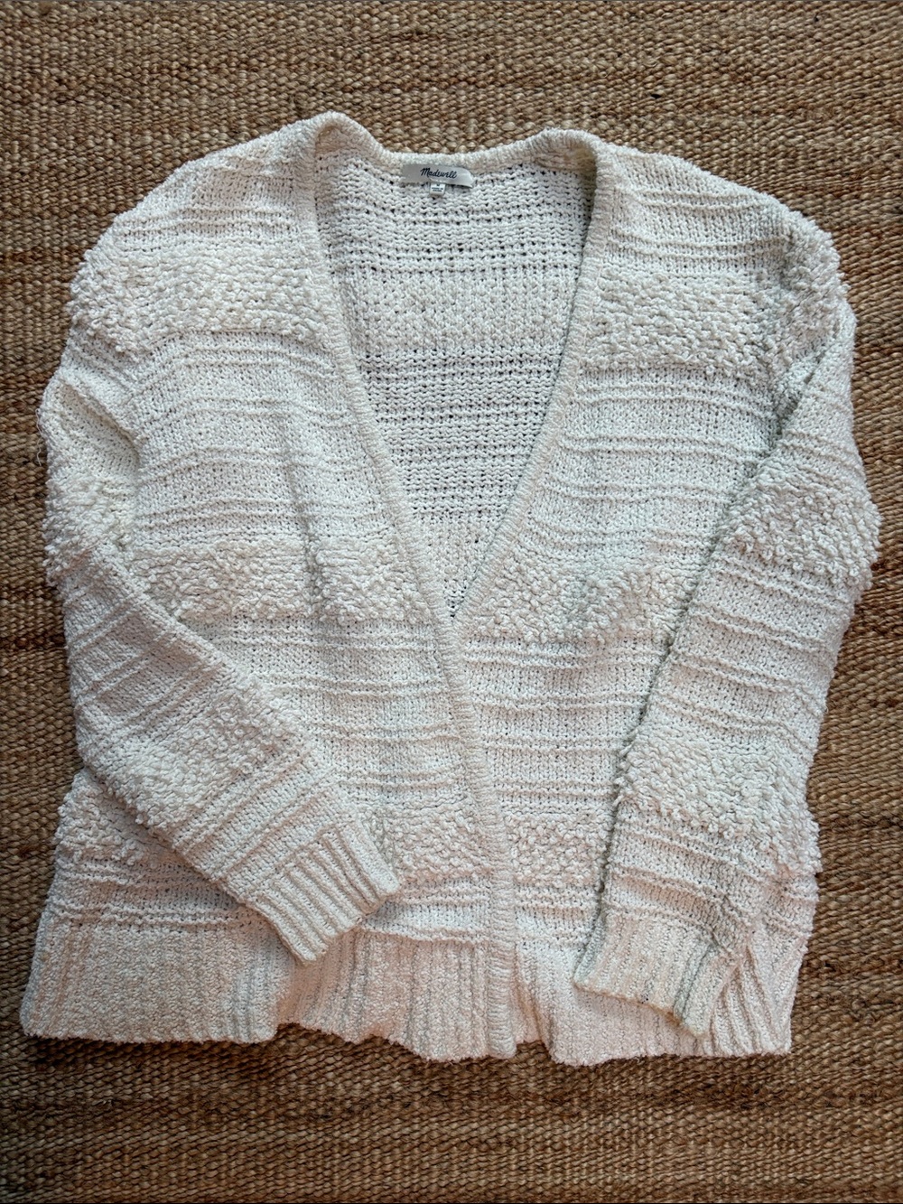 Madewell Cozy Cream Women's Cardigan